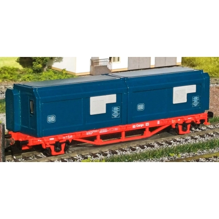 Loewe 2476 - Zestaw 2 kontenerów mieszkalnych ”DB Ep. III/IV„, niebieski, zestaw B