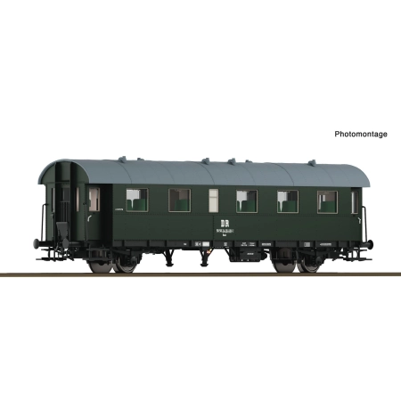 Roco 6280048 - Wagon pasażerski „Donnerbüchse” Baai, 2. klasa, DR, ep. IV