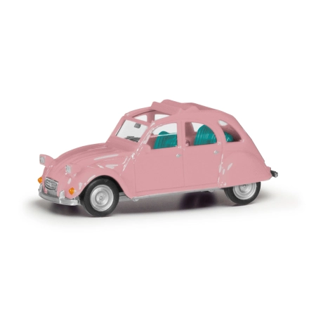 Herpa 020824-008 - Citroen 2 CV, jasnoróżowy