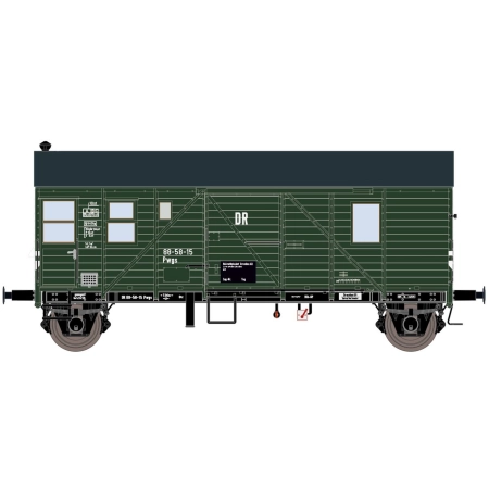 Exact-Train EX23647 - Wagon towarowy Pwgs44 Brema, DR, Ep.III