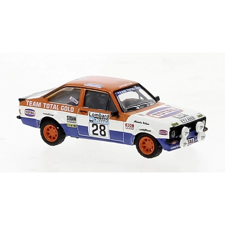 Brekina 19588 - Ford Escort RS 1800, Rallye RAC Lombard, M.Wilson, 28, 1979 r.