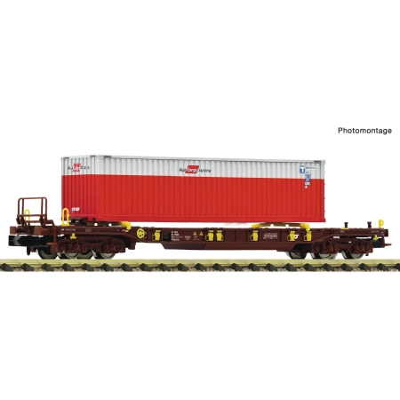Fleischmann 6660076 - Wagon kieszeniowy T3 z kontenerem RCA, ÖBB, Ep.V