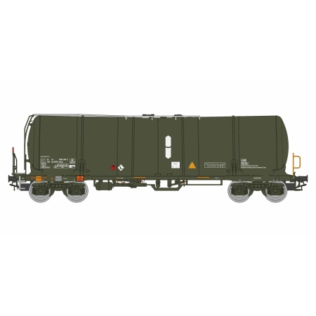 Igra 96210065 - Wagon cysterna Zacns 88, wojskowy 1, CZ, Ep.VI, H0