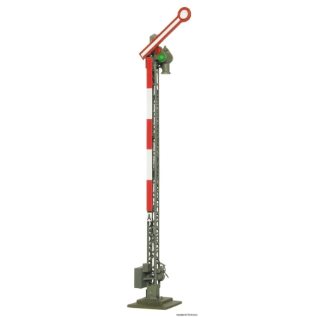 Viessmann 4500 - Semafor główny, 1-skrzydłowy, Hp0/1, H=103mm