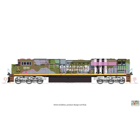 Kato K176-8540 - Spalinówka EMD SD70ACu, CP, Ep.VI, #6644 (D-Day)