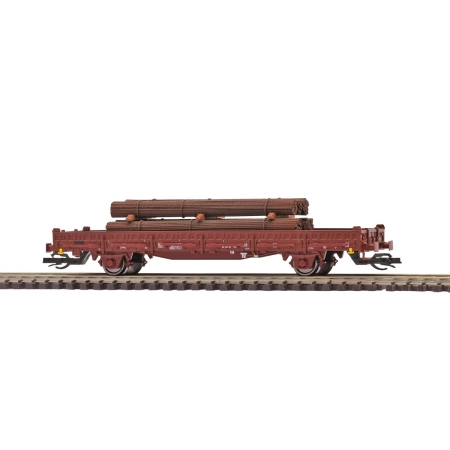 Busch 31517 - Wagon platforma z kłonicami Ks [3300], DR, Ep.IV