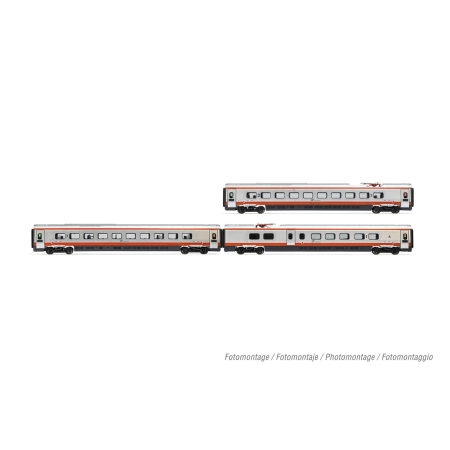 Arnold HN3511 - Zestaw 3 dodatkowych wagonów, FS, Ep.VI