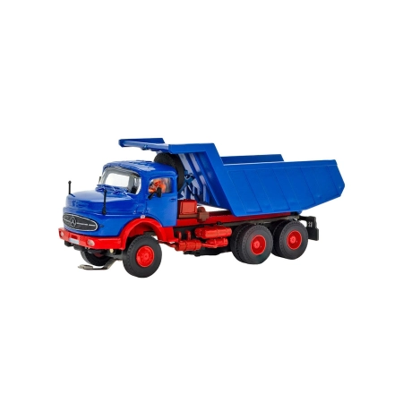 Viessmann 8019 - CarMotion MB 3-osiowy z okrągłą maską i wozidłem skalnym MEILLER