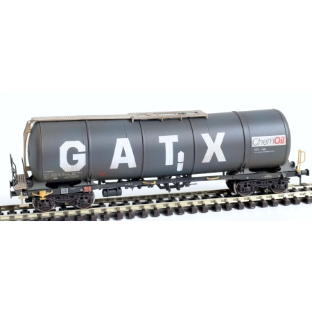 igra 96200018w - Wagon cysterna Zacns 88, GATX, Ep.VI, czarne logo „CHEMOIL”