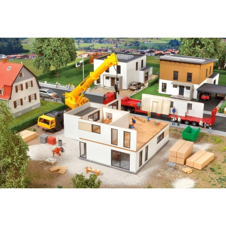 Kibri 38335 - Domek sześcienny Julia w budowie - zestaw Polyplate