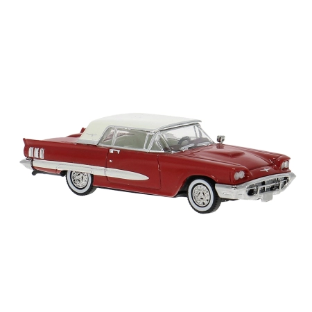 Brekina 18203 - Ford Thunderbird, czerwony.