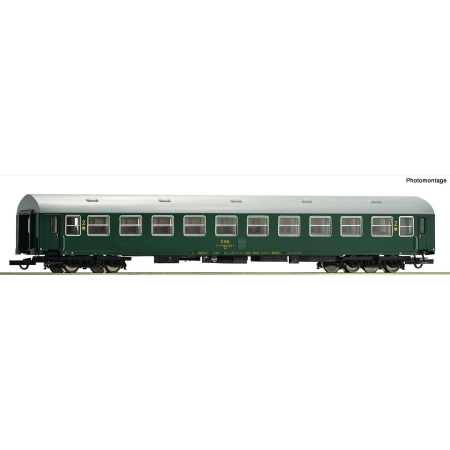 Roco 6200170 - Wagon pasażerski Ba, 2. klasa, CSD, Ep.IV