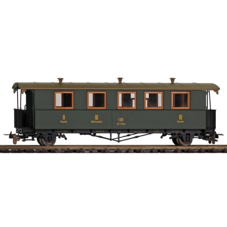 Bemo 3013803 - Wagon pasażerski 123, 2/3 klasa, K.W.St.E., Ep.I