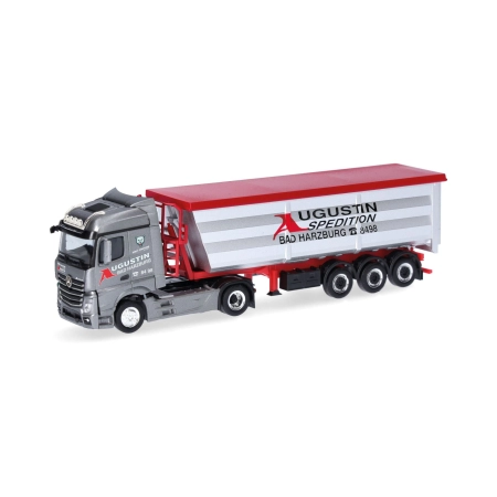 Herpa 319614 - MB Actros StahlMu-Sz Augustin