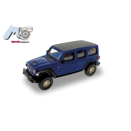 Herpa 87MC000013 - Jeep Wrangler, niebieski (od 2017)