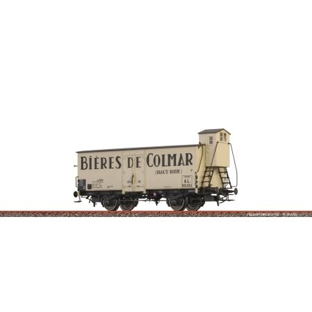 Brawa 51257 - Wagon do przewozu piwa "Bières de Colmar", A.L., Ep.III