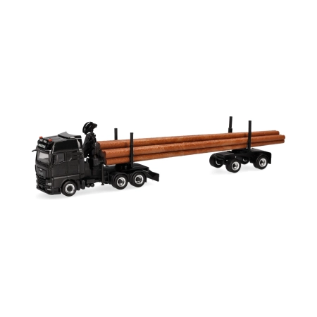 Herpa 320580 - MAN TGX GX Ciężarówka do transportu drewna „Walter Holztransporte”