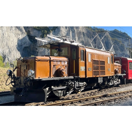 Bemo 1355153 - Elektrowóz Ge 6/6 I 403 "Rhätisches Krokodil", RhB, Ep.III-V, DC-Sound