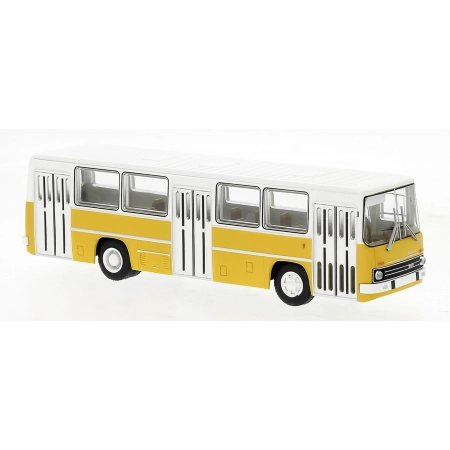 Brekina 59806 - Ikarus 260 biały/żółty, 1972 r.
