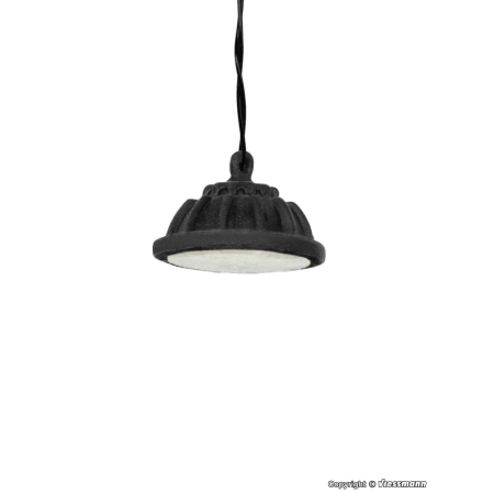 Viessmann 6100 - Nowoczesna wisząca lampa przemysłowa, ciepła biel LED