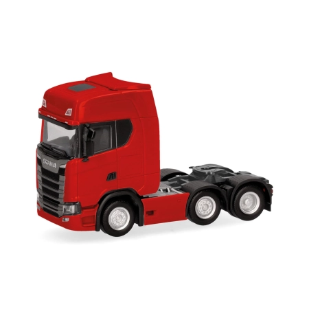 Herpa 307543-005 - Scania CS 20 HD 6x2 ZM, czerwona