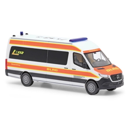 Busch 52633 - Mercedes-Benz Sprinter long DLRG Wittmund, rok 2018