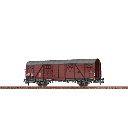 Brawa 51293 - Wagon towarowy kryty Glmehs50, DB, Ep.III