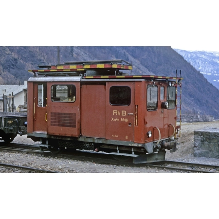 Bemo 1286116 - Wagon wieżowy Xm 2/2 9916, RhB, Ep.II-III