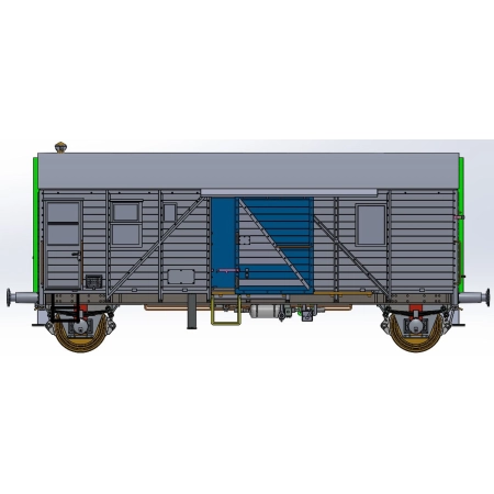Exact-Train EX23695 - Wagon towarowy Pwgs44 Brema, ÖBB, Ep.III