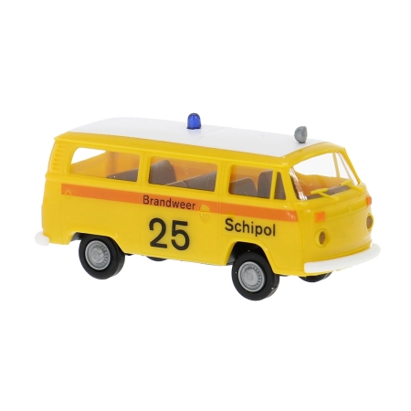 Brekina 33164 - VW T2 Kombi Brandweer Schipool (NL)