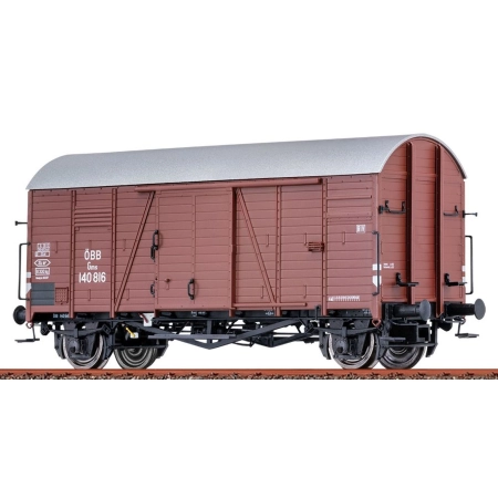 Brawa 50738 - Kryty wagon towarowy Gms, ÖBB, Ep.III