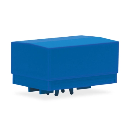 Herpa 053877-003 - Platforma z plandeką (wytrzymała), niebieska / 2szt.