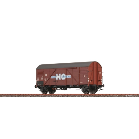 Brawa 51185 - Wagon towarowy kryty Gms "HO Handelsorganisation", DR, Ep.III