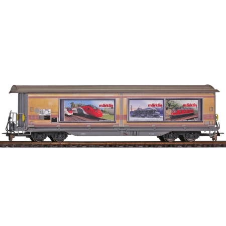 Bemo 2688108 - Wagon z przesuwanymi ściankami Haik-v 5130 „Märklin  Jahreswagen 2025”, RhB, Ep.VI