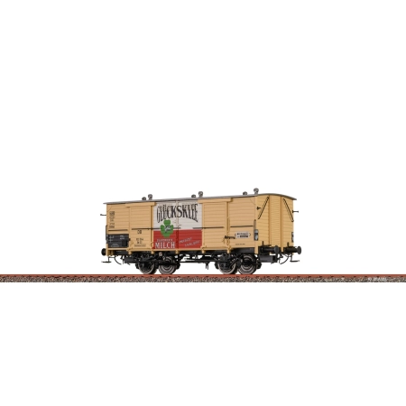 Brawa 50978 - Wagon do przewozu mleka Gh03 "Glücksklee", DB, Ep.III