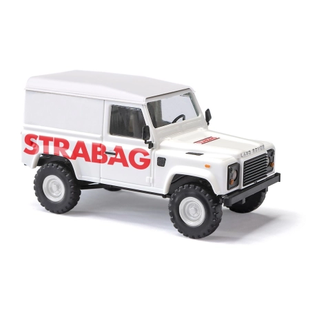 Busch 54353 - Land Rover Defender 90 Strabag van, rok produkcji 1983