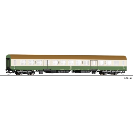 Tillig 12607 - Wagon pasażerski Bmhe, 2 klasa, DR, Ep.IV