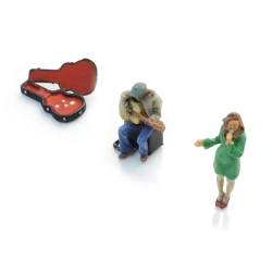 Artitec 5870123 - Muzycy uliczni, 2 figurki