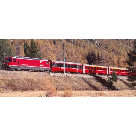Bemo 1359109 - Elektrowóz Ge 4/4 III 649 "Lavin", RhB, Ep.V, dźwięk DC