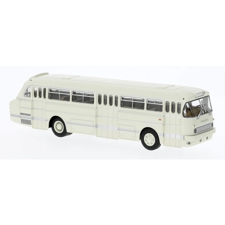 Brekina 59575 - Ikarus 66 3-drzwiowy, biały, 1965 r.