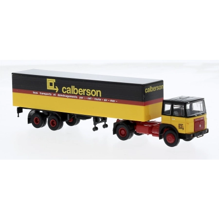 Brekina 78155 - Saviem SM300 z naczepą skrzyniową Calberson