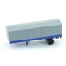 Günsel TT31602 - Przyczepa HLS 100.02, plandeka płaska