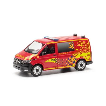 Herpa 097703 - VW T6.1 Bus Straż Pożarna Rostock