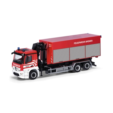 Herpa 098151 - Mercedes-Benz Actros M „Straż pożarna Brema”
