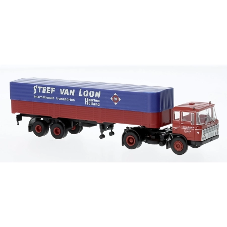 Brekina 85282 - DAF FT 2600 PP-SZ, Steef v. Loon, Haarlem, 1962