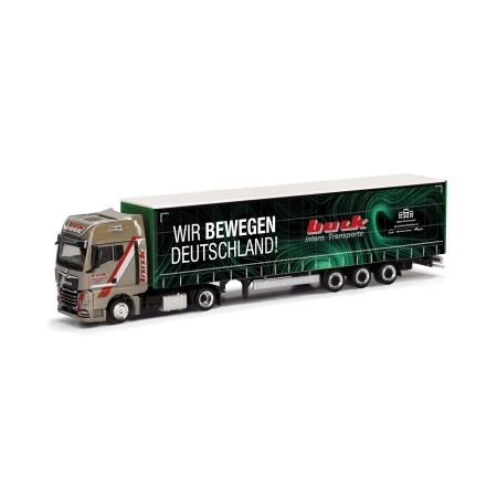 Herpa 317818 - MAN TGX GX  "Buck/Wir bewegen Deutschland"