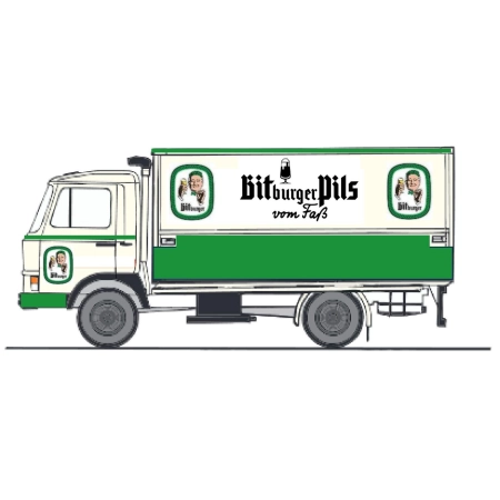 Loewe 4075 - Ciężarówka Iveco Zeta 90M5 „BITBURGER''