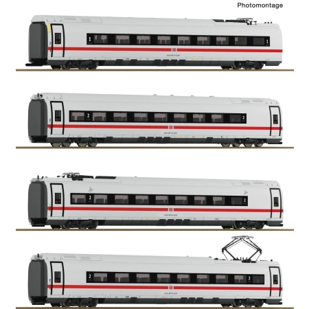 Roco 7700018 - Zestaw 4 wagonów pociągu ICE 3neo, BR 408, DBAG, Ep.VI