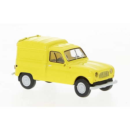 Brekina 14750 - Renault R4 Fourgonnette żółty, 1961 r.