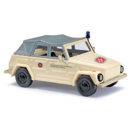 Busch 52731 - VW 181 courier van Johanniter Hamburg, rok 1970